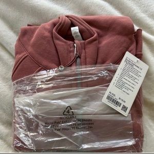 NWT Lululemon Half-Zip Scuba Hoodie
